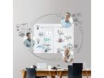 Glasmagneetbord XL Sigel Artverum 1500x1000x18mm super wit