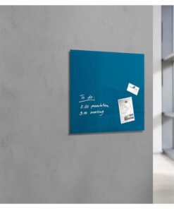 maar ook als combinatie van verschillende formaten en vormen helemaal in de zin van "style your room". Glas-magneetborden zijn borden die aan de wand worden bevestigd - op kantoor