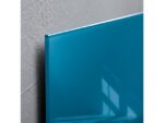 Glasmagneetbord Sigel Artverum 480x480x15mm petrolblauw