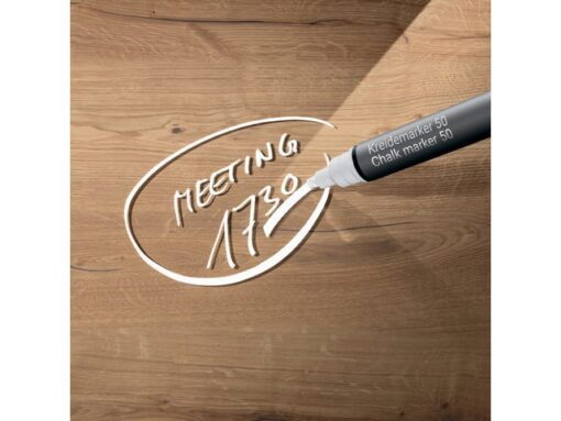 Glasmagneetbord Sigel Artverum 480x480x15mm Natural Wood