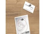 Glasmagneetbord Sigel Artverum 480x480x15mm Natural Wood
