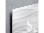 Glasmagneetbord Sigel Artverum 910x460x15mm White Wave
