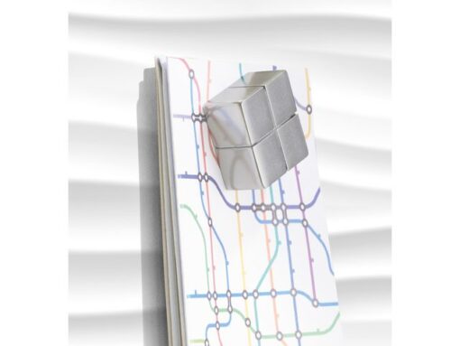Glasmagneetbord Sigel Artverum 910x460x15mm White Wave