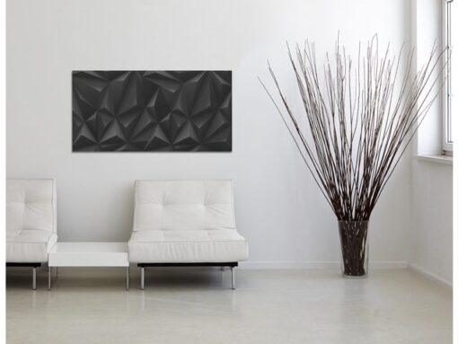 Glasmagneetbord Sigel Artverum 910x460x15mm Black Diamond