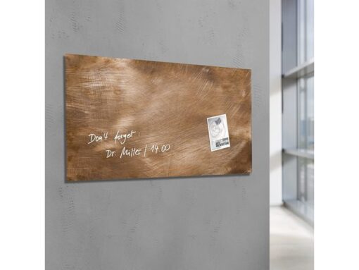 Glasmagneetbord Sigel Artverum 910x460x15mm brons