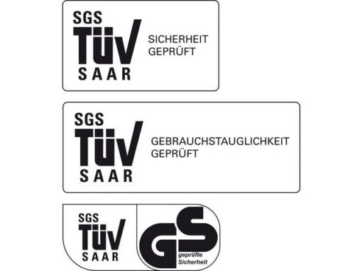 Glasmagneetbord Sigel Artverum 480x480x15mm spiegel