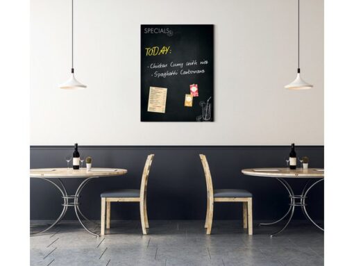 Glas-magneetbord Sigel Artverum Happy Hour mat 900x1200mm