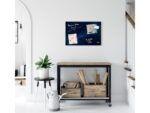 Glasmagneetbord Sigel GALAXY 600x400x15mm 3 magn +          bevestigingsmateriaal