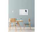Glasmagneetbord Sigel mat LITTLE BIRDS 600x400x15mm 3 magn  + bevestigingsmat.
