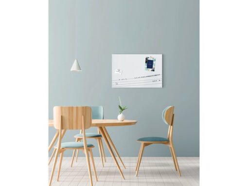 Glasmagneetbord Sigel mat LITTLE BIRDS 600x400x15mm 3 magn  + bevestigingsmat.