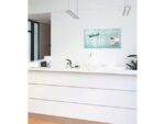 Glas-magneetbord Sigel Artverum Turquoise Wall mat          910x460x15mm