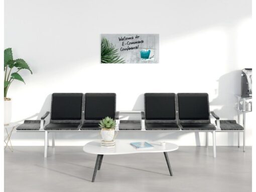 Glas-magneetbord Sigel Artverum Botanic 910x460x15mm