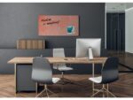 Glas-magneetbord Sigel Artverum Red Wall mat. 910x460x15 mm.