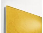 Glas-magneetbord Sigel Artverum Yellow Structure mat        480x480x15mm