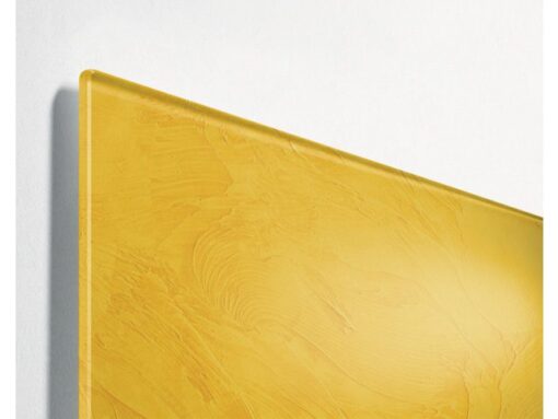 Glas-magneetbord Sigel Artverum Yellow Structure mat        480x480x15mm