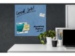 Glas-magneetbord Sigel Artverum Blue Structure mat.         480x480x15 mm