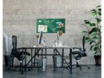 Glasmagneetboard Sigel mat PALM LEAFS 910x460x15mm 3 magn + bevestigingsmateriaal