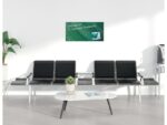 Glasmagneetboard Sigel mat PALM LEAFS 910x460x15mm 3 magn + bevestigingsmateriaal