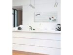 Glasmagneetbord Sigel mat WHITE WOOD 1300x550x15mm 3 magn + bevestigingsmat.