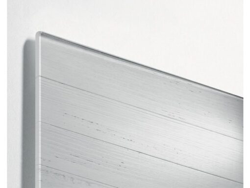 Glasmagneetbord Sigel mat WHITE WOOD 1300x550x15mm 3 magn + bevestigingsmat.