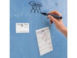 Glas-magneetborad Sigel Artverum Blue Structure mat.        600x400x15mm