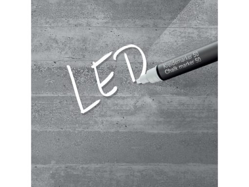 Glasmagneetbord Sigel Artverum LED light 480x480x15         betondesign