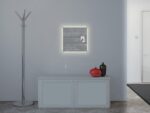 Glasmagneetbord Sigel Artverum LED light 480x480x15         betondesign