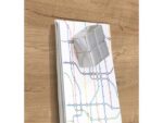 Glasmagneetbord Sigel Artverum LED 480x480x15 Natural Wood