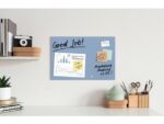 Glas-magneetbord Sigel Artverum mat pastelblauw.            600x400x15mm