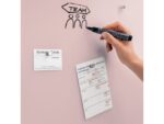 Glas-magneetbord Sigel Artverum mat rosé. 600x400x15mm
