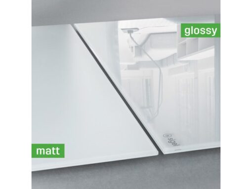 Glas-magneetboard Sigel Artverum opaco super bianco.        1000x650x15mm