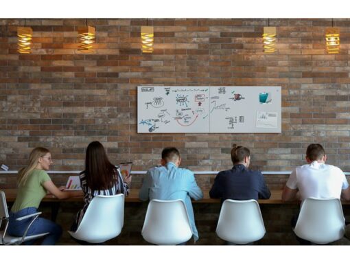 Glas-magneetboard Sigel Artverum opaco super bianco.        1000x650x15mm