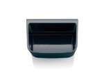 Sigel Stiftenkoker S, antraciet, inclusief magnetische clip voor  bevestiging aan het glas-magneetbord, kunststof, 75x94x51