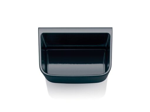 Sigel Stiftenkoker S, antraciet, inclusief magnetische clip voor  bevestiging aan het glas-magneetbord, kunststof, 75x94x51