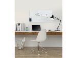 Sigel Stiftenkoker S, antraciet, inclusief magnetische clip voor  bevestiging aan het glas-magneetbord, kunststof, 75x94x51