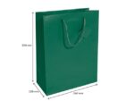 Cadeautas Sigel groot, opaal groen