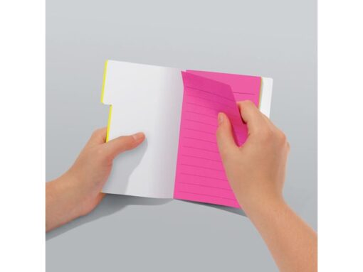 Tabmarker notes Sigel 98x148mm 3 kleuren 42 sheets