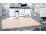 Sigel Schrijfonderlegger van papier, Graph, millimeter geruit,    wit/oranje, 595x410 mm, 80 g, 30 vel. Ongedateerd.