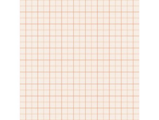 Sigel Schrijfonderlegger van papier, Graph, millimeter geruit,    wit/oranje, 595x410 mm, 80 g, 30 vel. Ongedateerd.