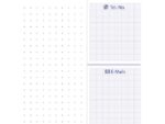 Bureauonderlegger Sigel LiLac 59,5x41cm, 80 grams papier,   30 vel, 3-jaars kalender. Kalender 2023/24/25.