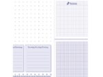 Bureauonderlegger Sigel LiLac 59,5x41cm, 80 grams papier,   30 vel, 3-jaars kalender. Kalender 2023/24/25.