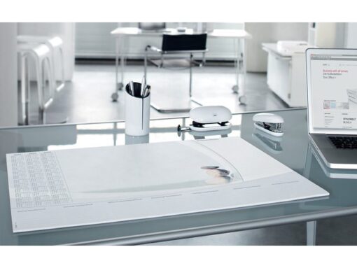 Bureauonderlegger Sigel Harmonie 59,5x41cm, 80 grams        papier, 30 vel, Kalender 2023/24/25.