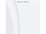 Bureauonderlegger Sigel Harmonie 59,5x41cm, 80 grams        papier, 30 vel, Kalender 2023/24/25.