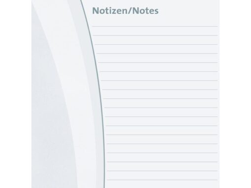 Bureauonderlegger Sigel Harmonie 59,5x41cm, 80 grams        papier, 30 vel, Kalender 2023/24/25.