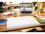 Bureauonderlegger Sigel Memo wit , 59,5x41cm, 80 grams      papier, 30 vel, 3-jaars kalender.
