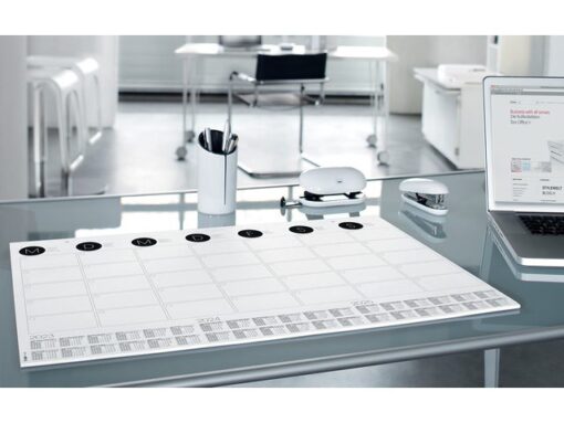 Bureauonderlegger en wand kalender Sigel met ophang         mogelijkheid, 59,5x41cm, 120 grams papier, 12 vel, 3-jaars