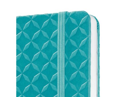 Notitieboek Sigel Jolie Flair A6 hardcover gelinieerd Aqua  groen