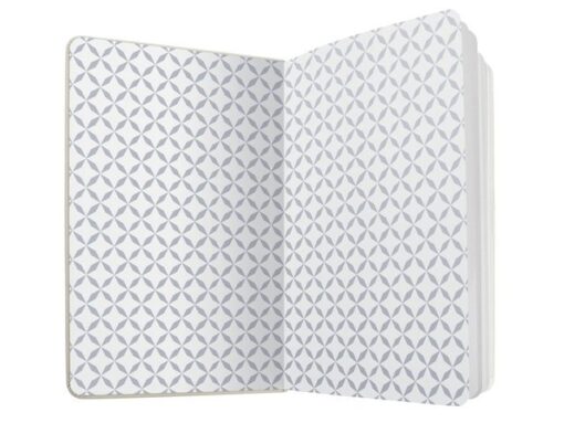Notitieboek Sigel Jolie Flair A6 hardcover gelinieerd Aqua  groen