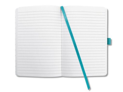 Notitieboek Sigel Jolie Flair A6 hardcover gelinieerd Aqua  groen