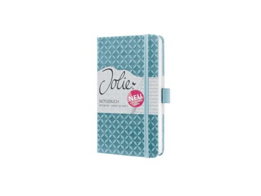 Notitieboek Sigel Jolie Flair A6 hardcover gelinieerd sky   blue
